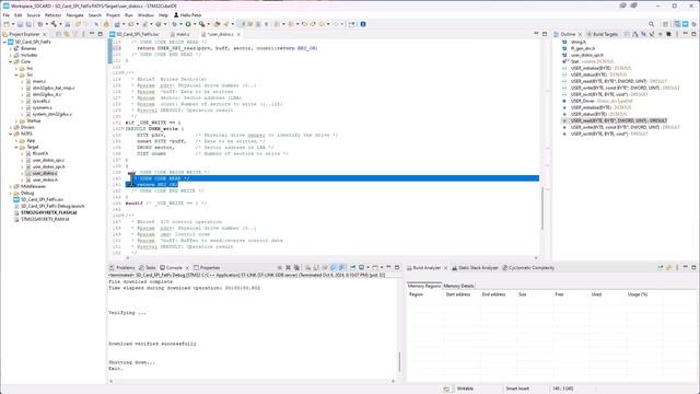 STM32 SD Card Interface via SPI and FatFS Tutorial (No RTOS)