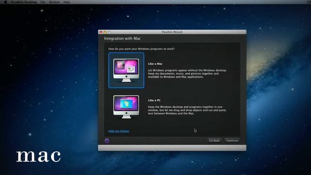 how to setup a virtual machine in parallels desktop 9 for mac