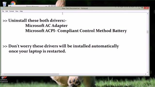 How to fix Plugged in, Not charging battery problem   Windows 7 8 10 new video 2018