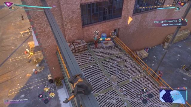 Marvel's Spider-Man 2 - Rooftop Fireworks - FNSM App Requests