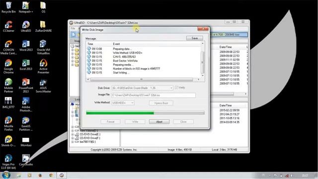 VIDEO TUTORIAL - Membuat Bootable Flashdisk Windows 7 Dengan Ultraiso