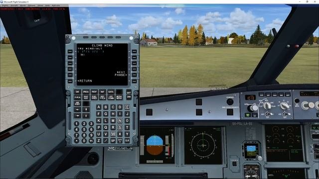 Flight Sim Labs A320-X FSX - FMGS and MCDU FMS Review and Tutorial - Part 1 - Programming setup