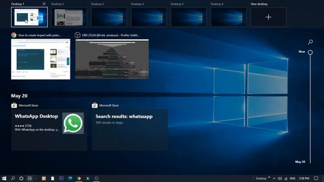 Multiple Desktops in Windows 10 | Multi-Tasking Features in Windows 10 | How to Use Multiple Deskto