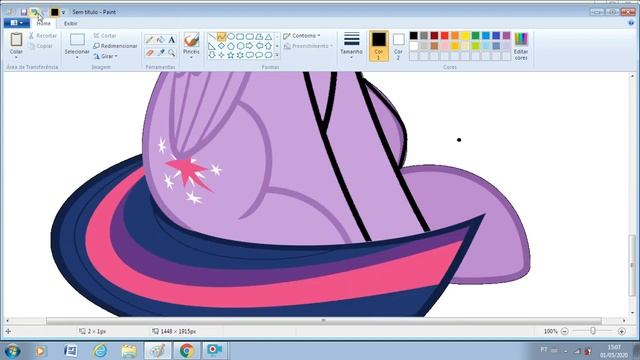 como fazer base mlp paint.