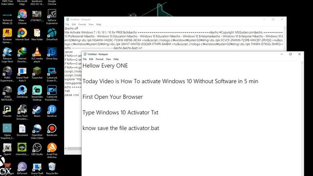 How To Activate Windows 10 Pro Without Software Activate Go To Setting  To Activate Fix Tutorials