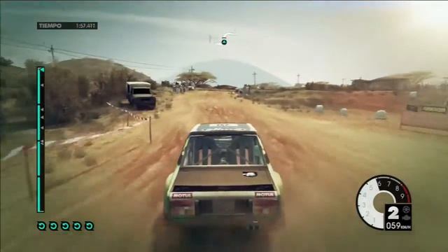 DIRT 3 - SAFARI HISTORIC CUP - FIAT 131 SLIME - ALPINSTARS TROPHY [GAMEPLAY ESPAÑOL HD]