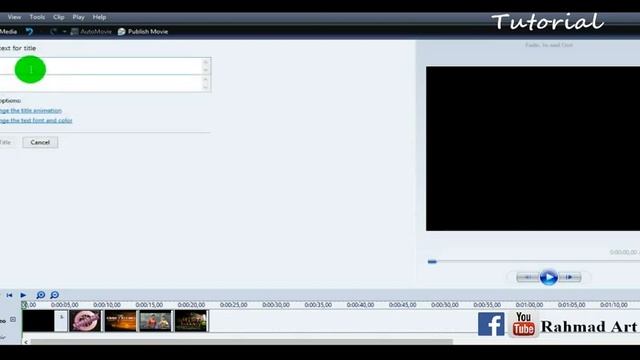 Tutorial Windows Movie Maker 2012   Add Text