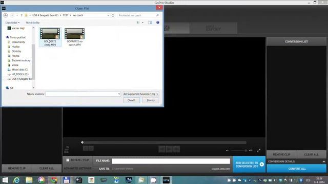 GoPro Studio problem