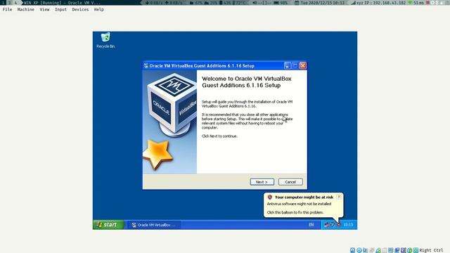 #02 TUTORIAL MICROSOFT WINDOWS XP : INSTALL VIRTUALBOX DRIVER