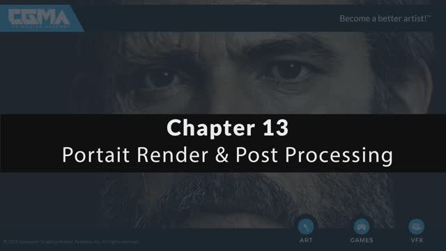 14、Portrait Render & Post Processing