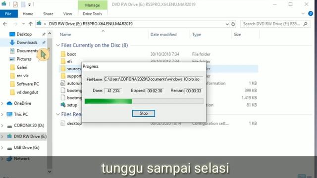 TUTORIAL CARA MEMBUAT WINDOWS 10 FORMAT ISO