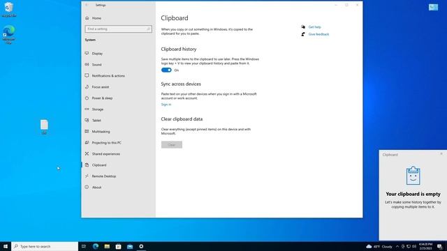 Windows | How to Enable Clipboard History?