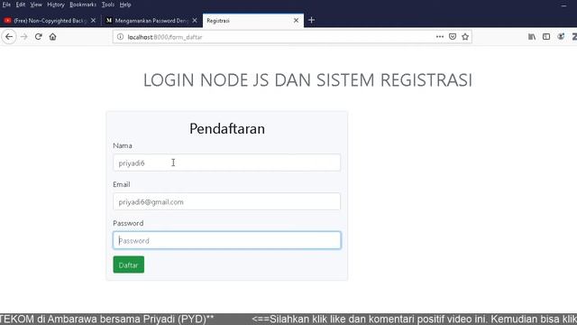 Menerapkan bcrypt pada sistem pendaftaran dan login - Kuliah online Komputer di ambarawa