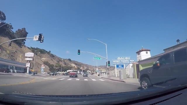 My drive from Malibu to Santa Monica pt 1