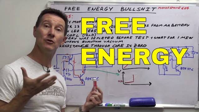 EEVblog #708 - Free Energy Overunity is RUBBISH!