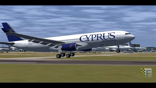 FlightGear Airbus A330-243: Welcome to Paris!