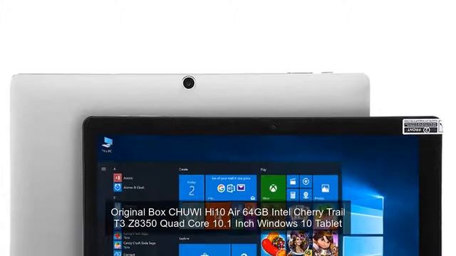 Original Box CHUWI Hi10 Air 64GB Intel Cherry Trail T3 Z8350 Quad Core 10.1 Inch Windows 10 Tablet