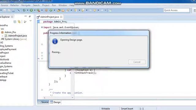 The use of Window Wizard...How to open the design view and empty Form window