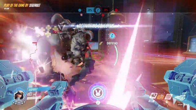 Mei solo ulted the wrong Dva