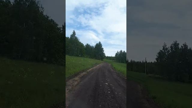 Уаз буханка с прицепом в гору.