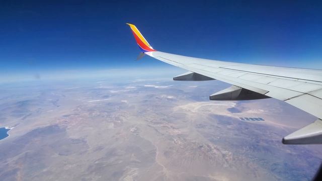 Relaxing Airplane Sounds. Real Window View and SoundsfFor Sleeping Studying and Relaxing. Southwes