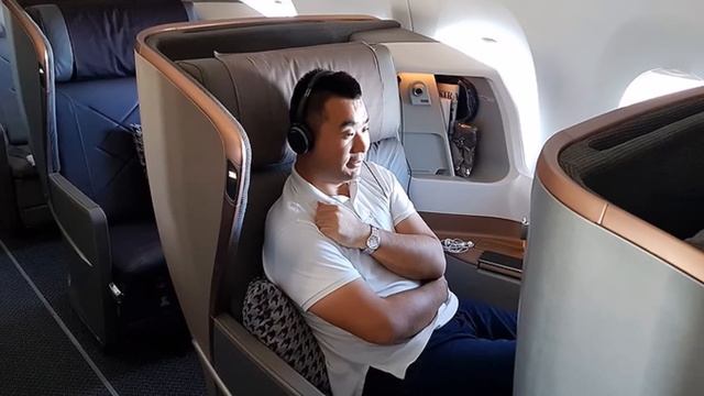 Singapore Airlines A350-900 NEW BUSINESS CLASS REVIEW