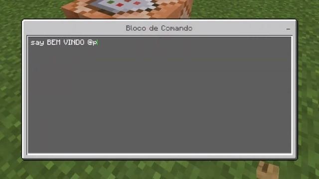 Como Fazer Mensagem De Bem Vindo No Minecraft Pe