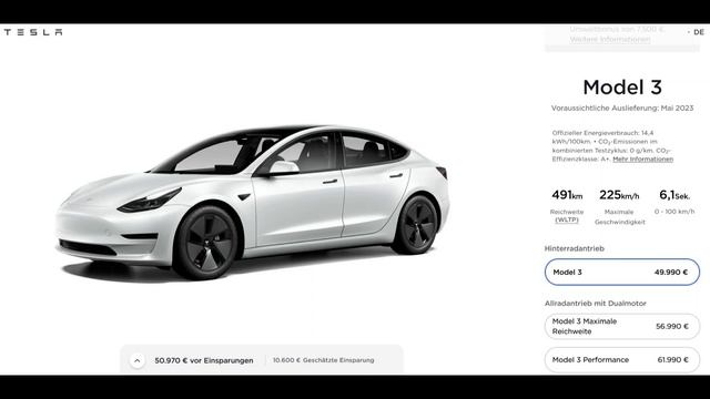 BIG TESLA NEWS!! Hammer !!!! Preis Explosion bei Tesla Model 3, so was hab ich noch nicht gesehen!!