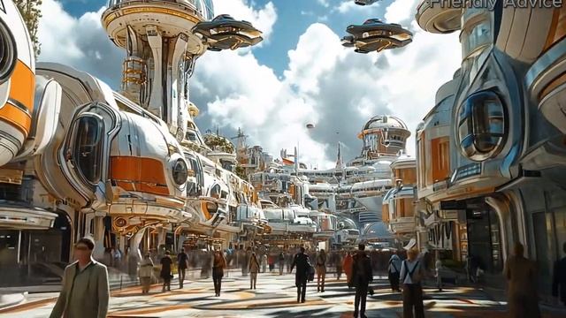 Cities in the Clouds： How the 1950s Imagined the Cities of the Future ｜ Retrofuturism ｜  Retro AI