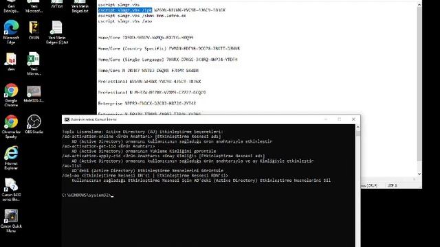 4 basit işlemde windows etkinleştirme