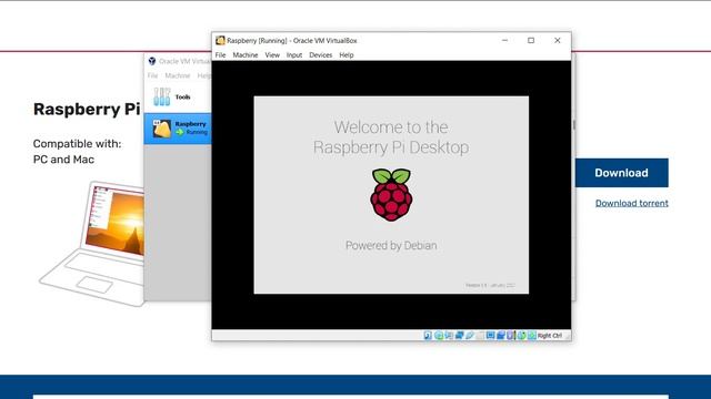 How to install RasperryPi on VirtualBox