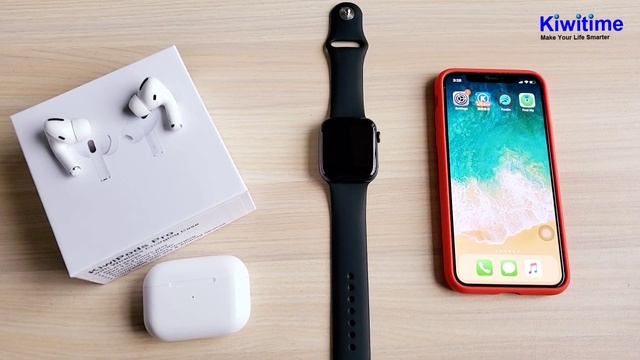 How to Connect IWO 12 Smart Watch and AirPods Pro with iPhone