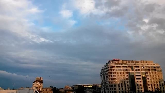 Timelapse from outside my office window.