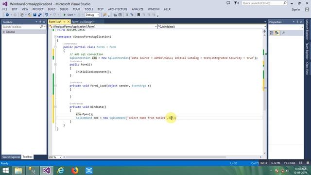 How to Bind Combobox from database using dataset in C# Windows application