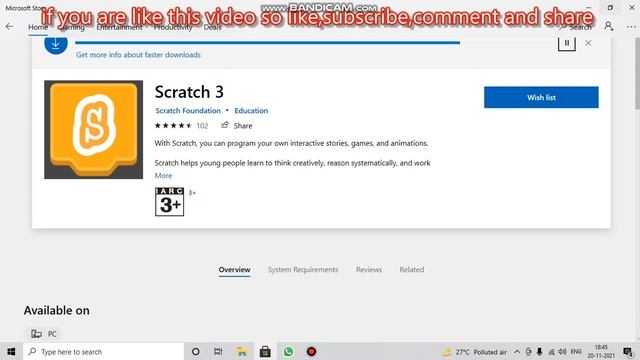 How to download scratch 3 in your computer