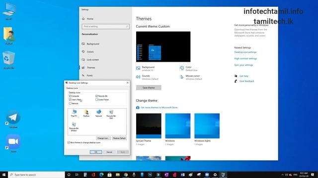 Windows 10 Basics #5 - Desktop Icon Settings