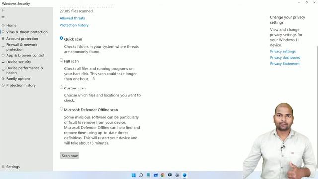Computer me virus scan kya hota hai | scan computer || windows defender | virus scanner for free