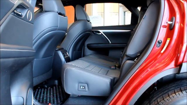 2016 Lexus RX How to set Memory Seats & Folding rear seats overview