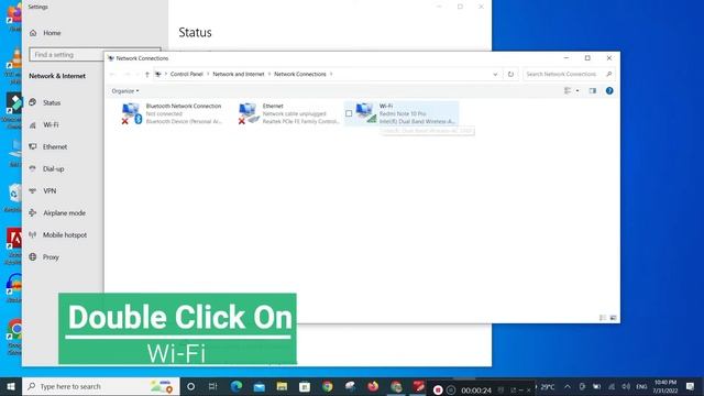 2022 How to find wifi password on windows 10| How to find wifi password on windows 10 when connecte