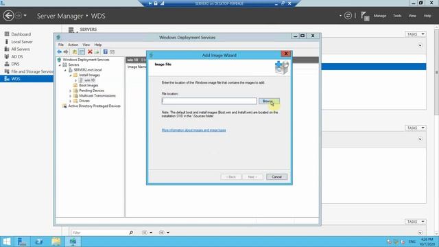 07 – Windows Server 2012 – How to Install and Configure WDS Server