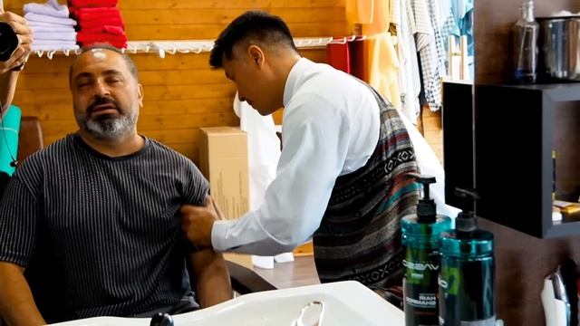 Pay It Forward Barber Chair Massage  Ali Zen Edit ASMR