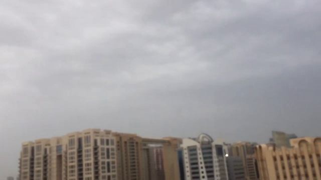 Dubai weather,🌧 view from my window......💫