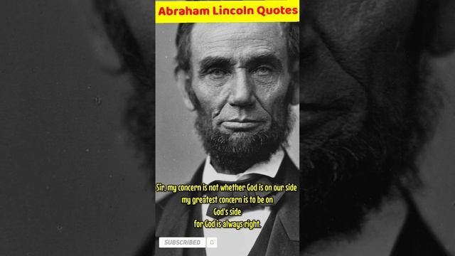 Abraham Lincoln quotes. #short