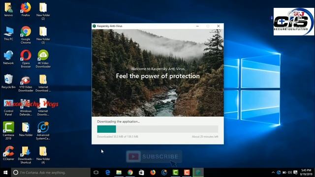 How to installation Kaspersky antivirus software😀Windows 10& Windows 7