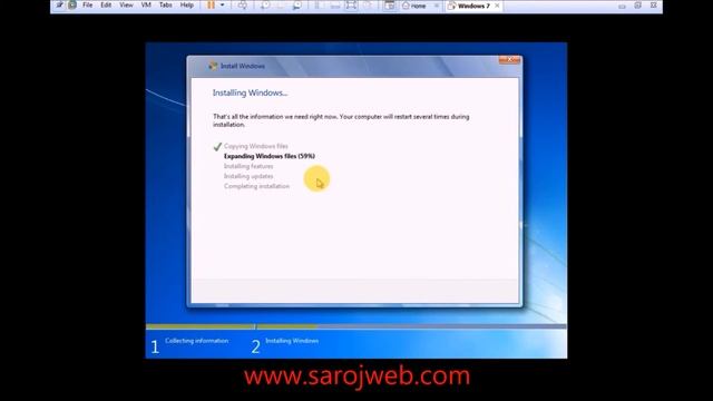 How to  install Windows 7 Step By Step