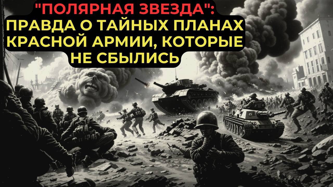 "ПОЛЯРНАЯ ЗВЕЗДА": ПРАВДА О ТАЙНЫХ ПЛАНАХ КРАСНОЙ АРМИИ, КОТОРЫЕ НЕ СБЫЛИСЬ