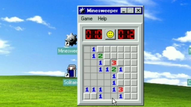 Minesweeper game in android || Windows 98 Simulator