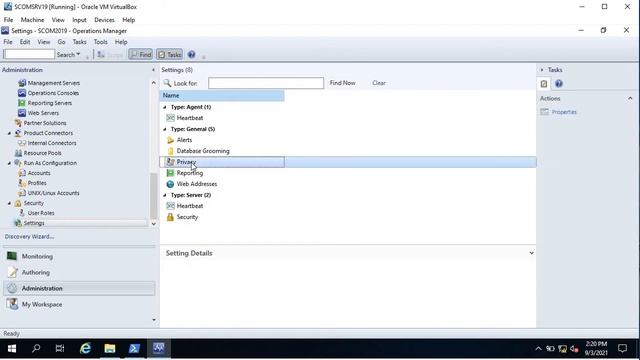 Turn off 'send diagnostic and usage data to Microsoft' in SCOM