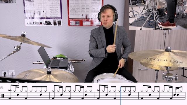 Слово жизни - Держу (Drum tutorial от Александра Русских)