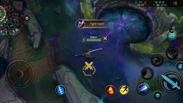 League of Legends: Wild Rift Alpha Test/ Pings innovated for Wild Rift